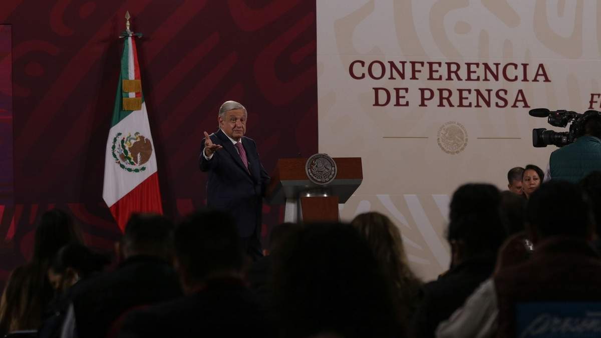 El presidente en Palacio Nacional