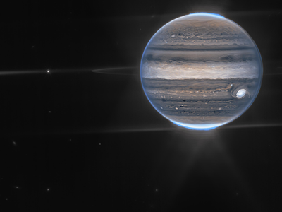 “Nunca lo vimos así”: una imagen del telescopio James Webb muestra a Júpiter en todo su esplendor
