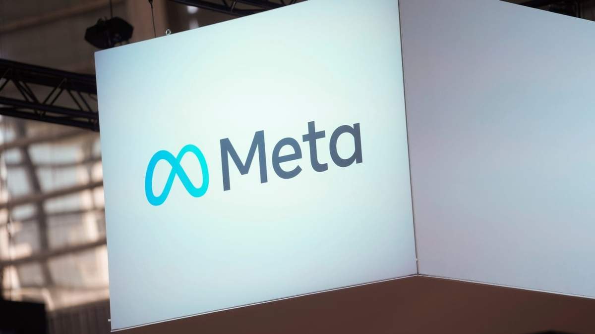 El logo de Meta se ve en la feria Vivatech en París, Francia, el 14 de junio de 2023