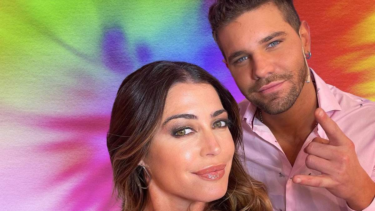 Pamela David y Locho Loccisano. Fuente: (Minuto Neuquén)