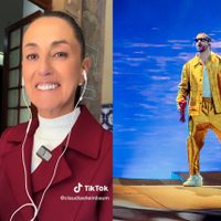 “¿Ya la escucharon?”: Sheinbaum reacciona a nueva canción de Bad Bunny y se hace viral