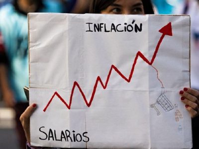 La inflación de diciembre en el país fue de 5,1 % y 2022 cerró con 94,8 %