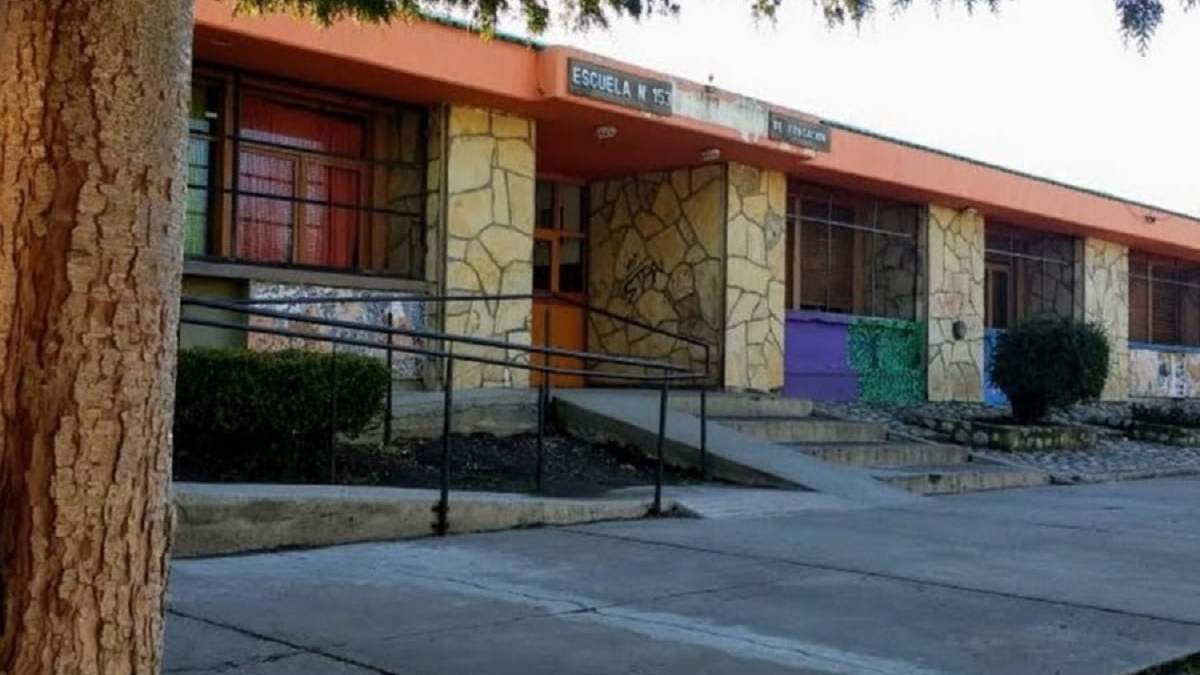 Escuela 153 de Junín de los Andes. Fuente (Facebook)