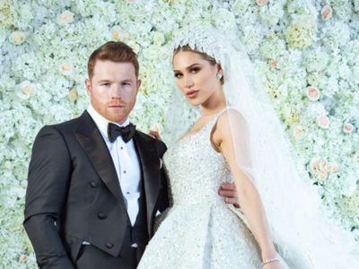 Canelo Álvarez y Fernanda Gómez: las fotos de una boda inimaginable