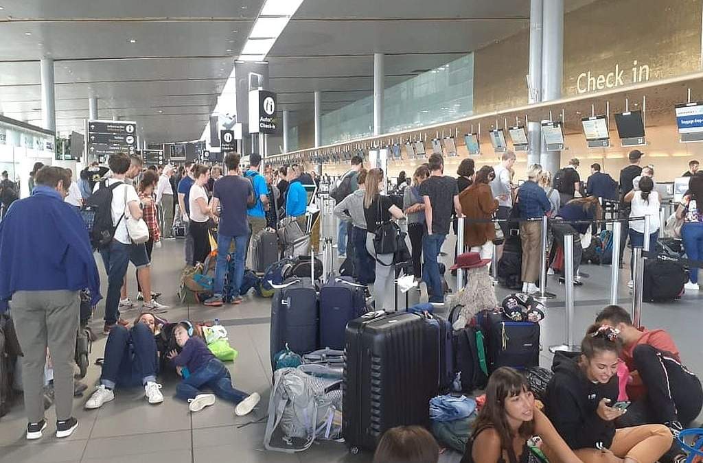 Aeropuerto de Bogotá. Fuente: (Twitter)