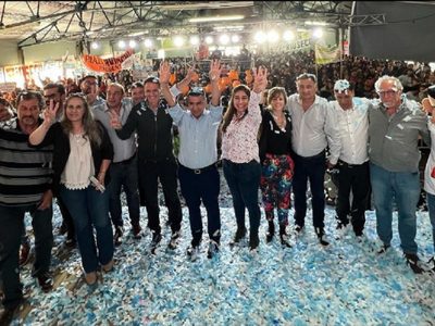 Katopodis exaltó la figura de Ramón Rioseco en el acto político en Cutral Co