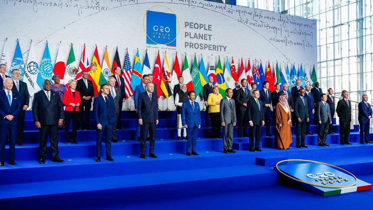 Foto de familia del G20. Fuente: (Twitter)
