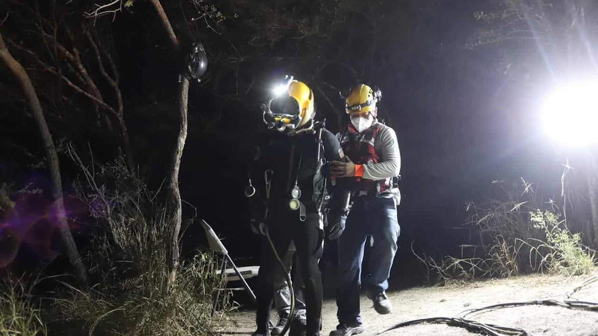 Operación en la laguna de Zuazua
