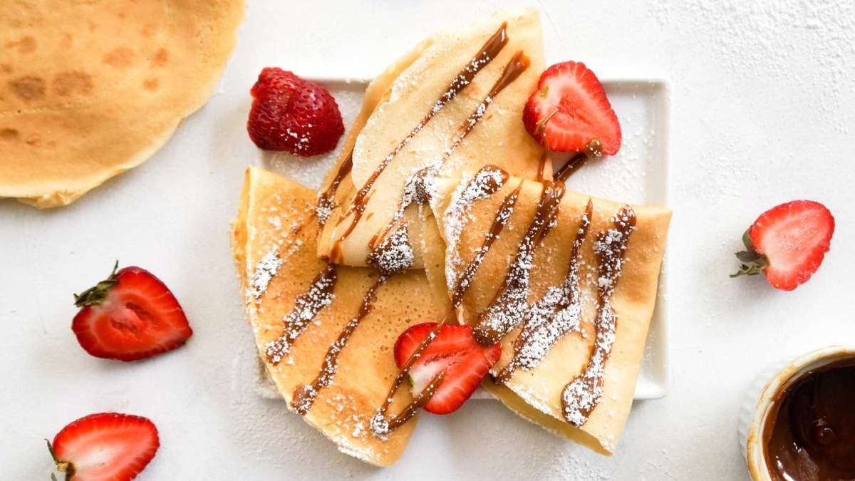Roll crepe de frutilla. Fuente: (Instagram)