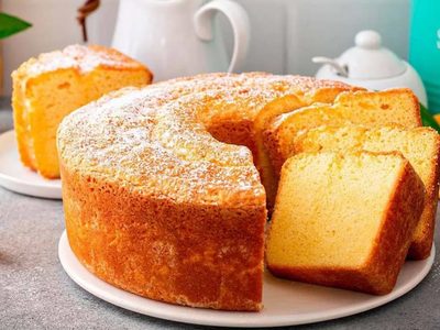 Desayuno sin TACC: bizcochuelo de naranja fácil, liviano y sin harinas refinadas