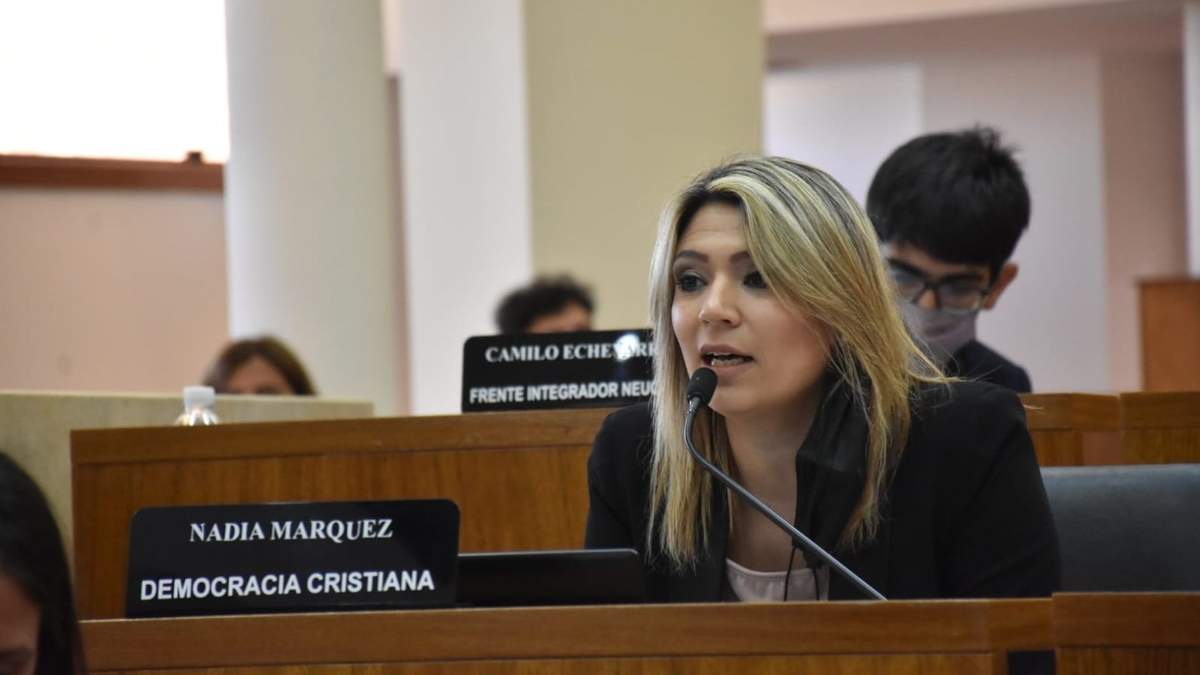 Nadia Márquez, concejal. Fuente: (Twitter)