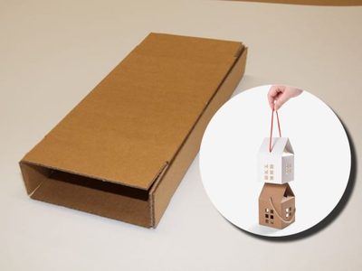 No tires las cajas de cartón: creá esto tan fácil y original para decorar