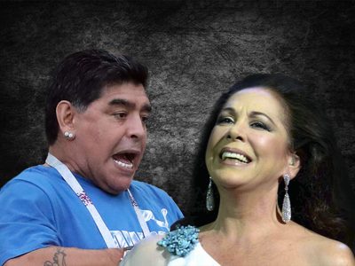 Conmoción mundial: este es el extraño vínculo que unía a Maradona con Isabel Pantoja