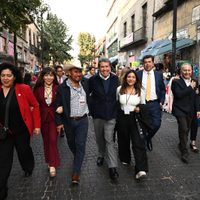Legisladores de Morena y aliados se reúnen con Sheinbaum en Palacio Nacional
