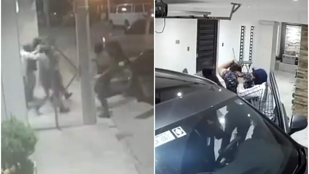 Momento del secuestro