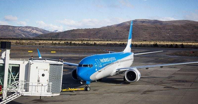 Susto en un avión en Bariloche