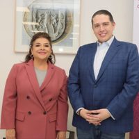 Brugada encabeza reuniones con alcaldes de oposición Luis Mendoza y Mauricio Tabe