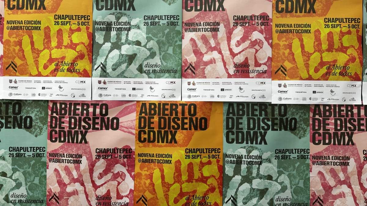 Once sedes y más de 100 artistas en el "Abierto de Diseño CDMX" 2025