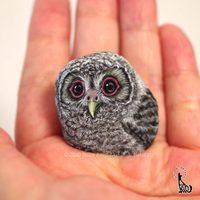 Arte y naturaleza: pinta animales sobre pequeñas piedras