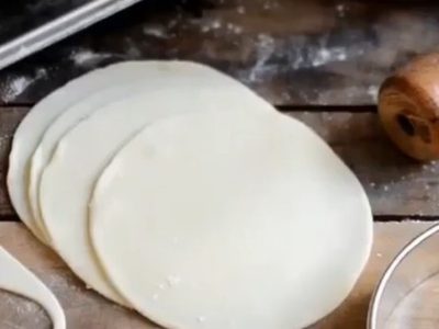Las tapas están carísimas: masa para empanadas caseras muy rendidora y económica