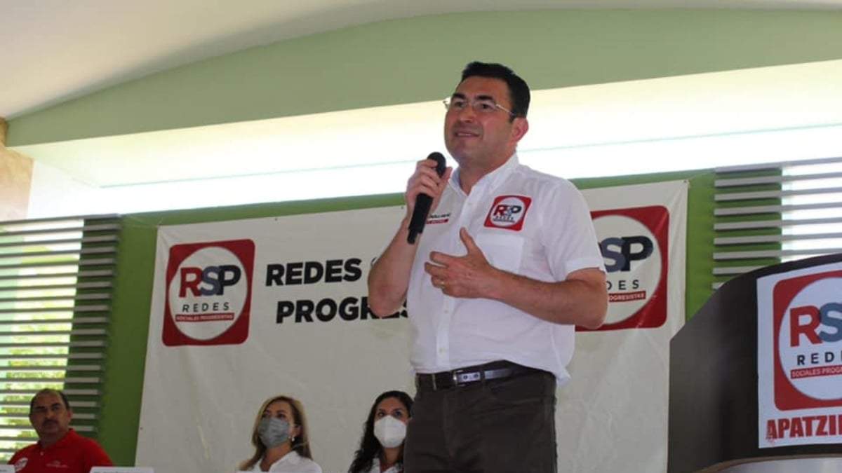 El dirigente nacional de Redes Sociales Progresistas (RSP), Fernando González