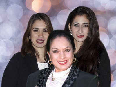A poco de anunciar su boda: el día que Elena Furiase y Alba Flores se complotaron para Lola Flores