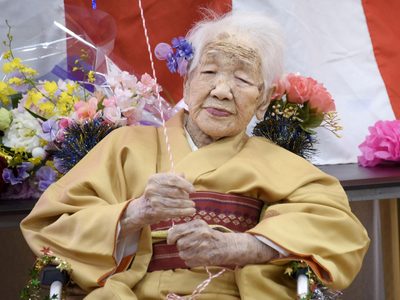 Falleció en Japón la persona más longeva del mundo: esta era su sorprendente edad