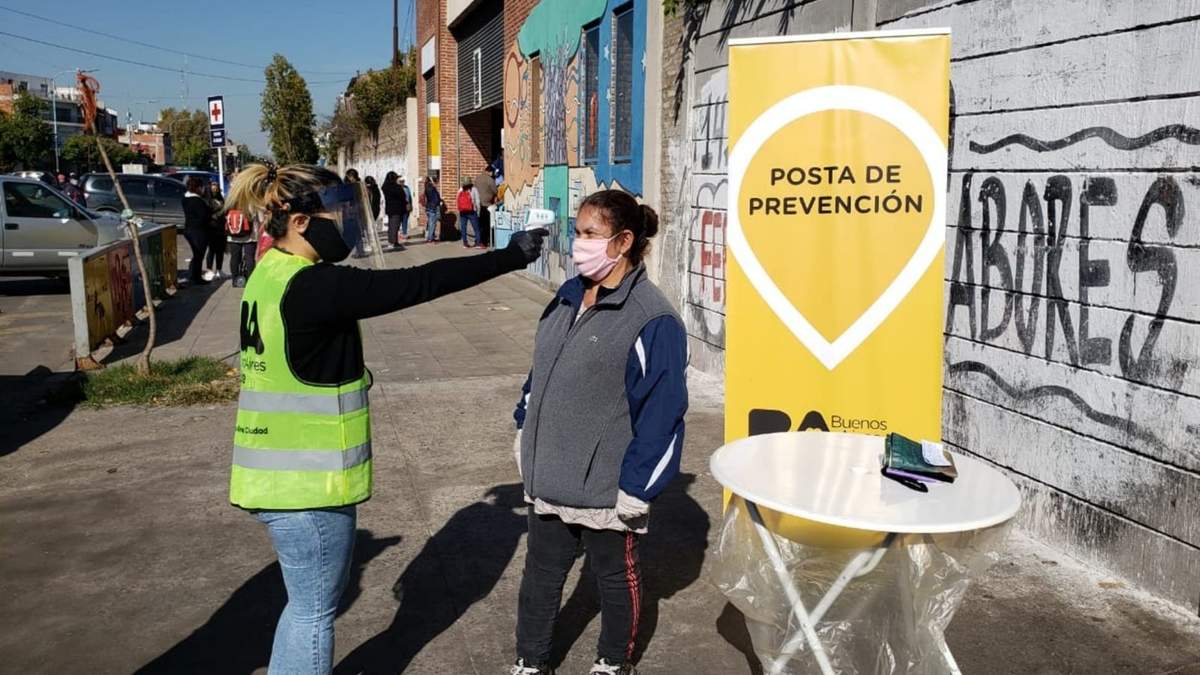 Coronavirus en la Ciudad de Buenos Aires. Fuente: (Twitter)