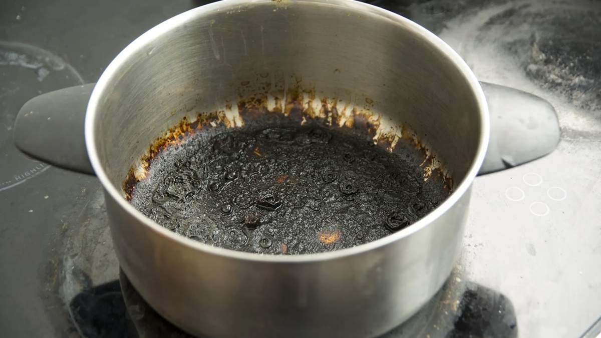 Olla quemada. Fuente: (X)