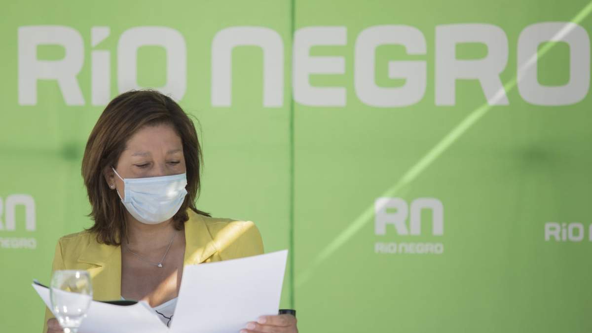 Arabela Carreras, gobernadora de Río Negro. Fuente: (Twitter)