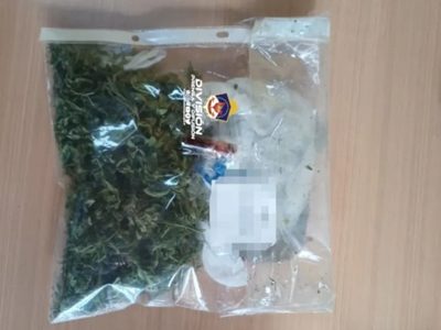 Fueron a realizar un allanamiento por armas, pero encontraron estupefacientes