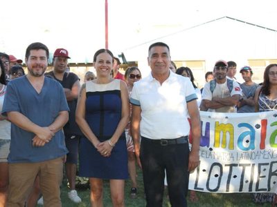 Lamarca estuvo en Plottier y aseguró que Libres del Sur garantizará salud pública de calidad