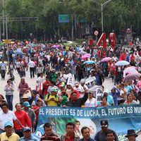 "No olvidamos ni perdonamos", dice la sección 22 de la CNTE