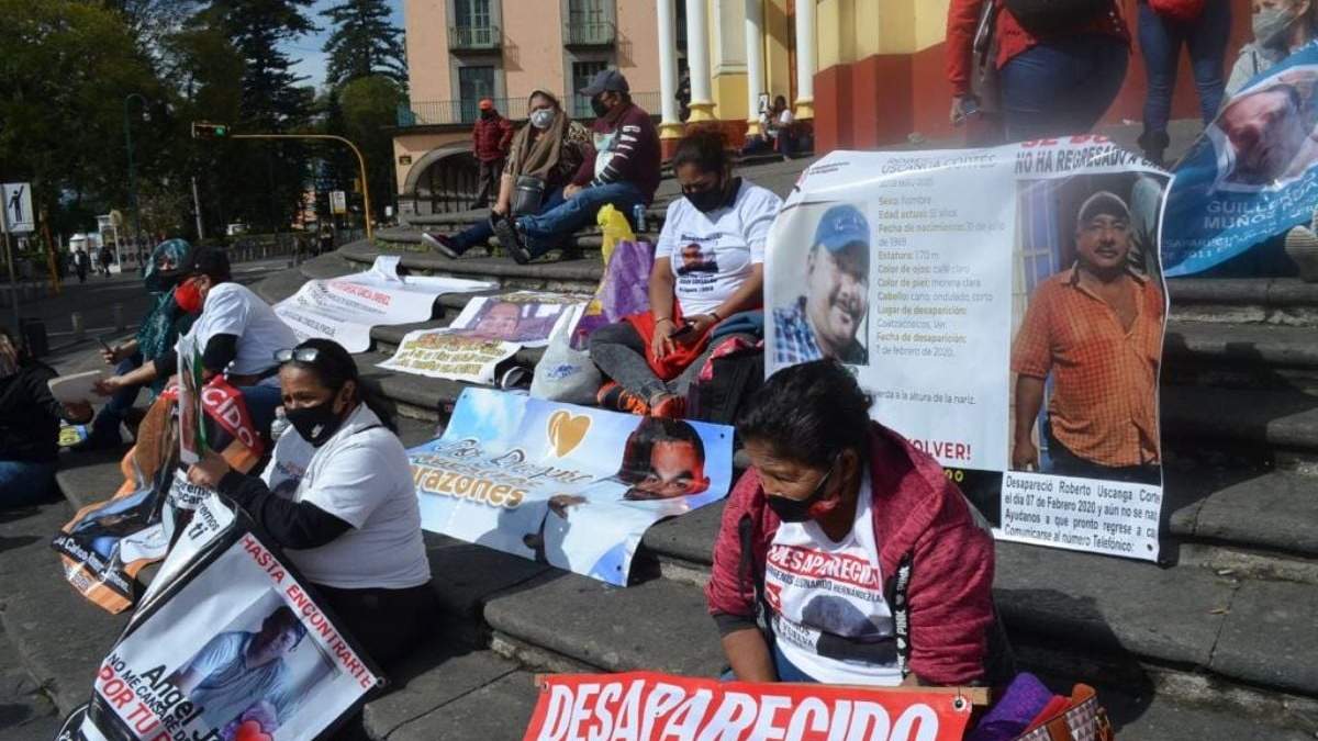 Familiares de desaparecidos en Veracruz
