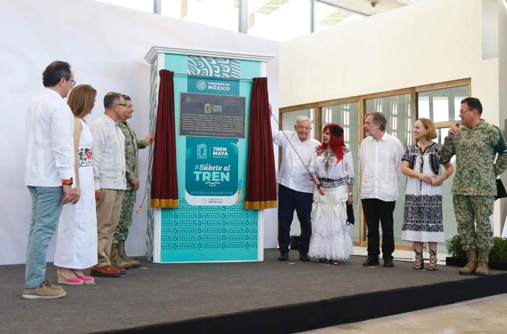 Inauguración del Tren Maya