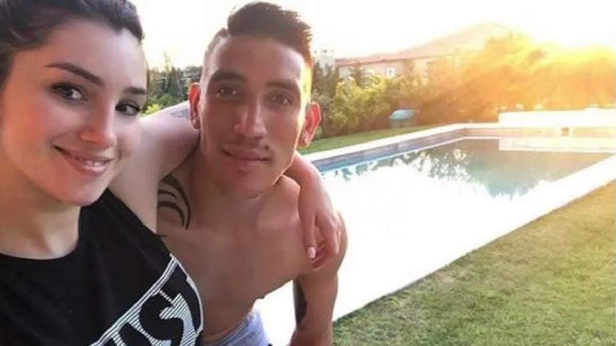Ricardo Centurión con Melody Pasini. Fuente: (Instagram)