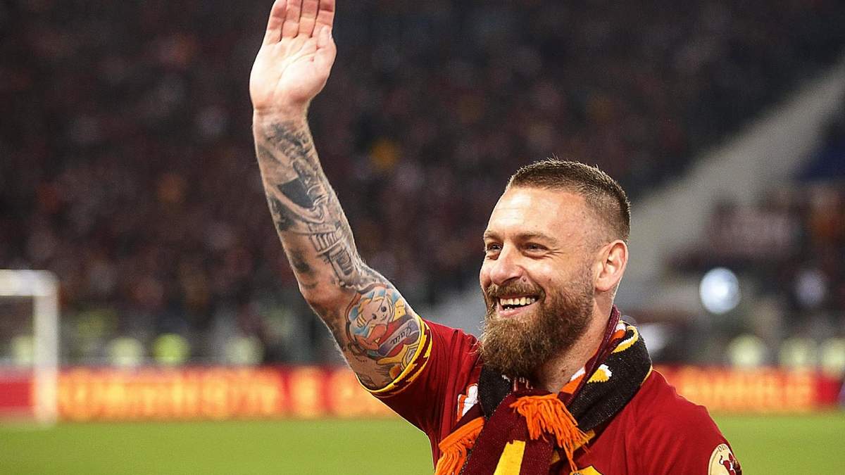 Daniele De Rossi. Fuente (Instagram)