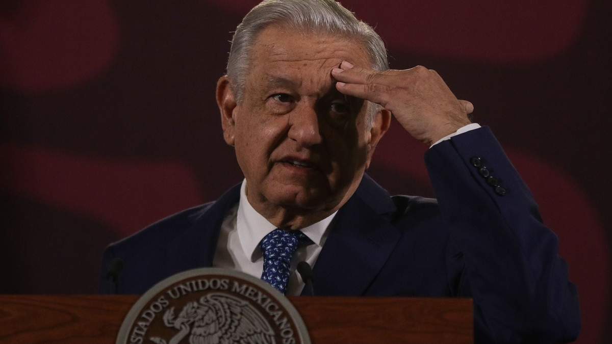 El presidente en la conferencia matutina