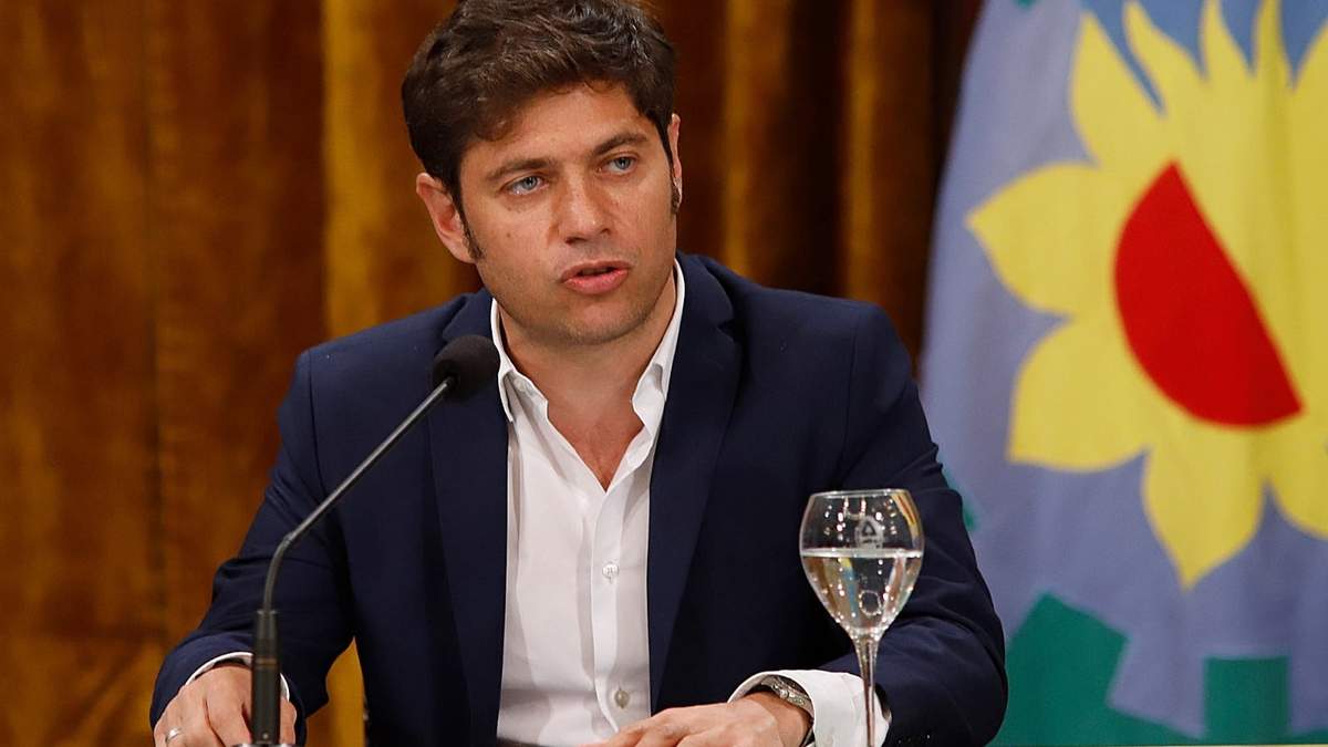 Gobernador de Buenos Aires, Axel Kicillof. Fuente: (Twitter).