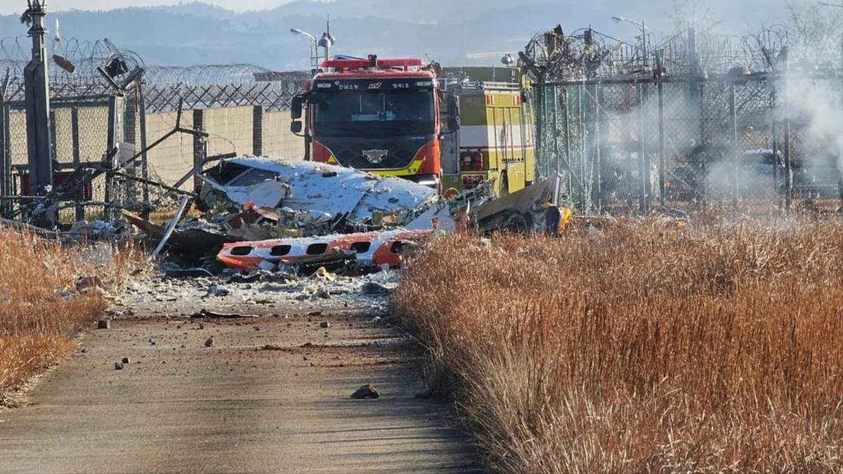 Avionazo en el Aeropuerto Internacional de Muan, ciudad suroccidental de Corea del Sur
