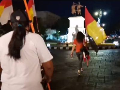 Activistas mayas exigen retirar el monumento a los Montejo en Mérida