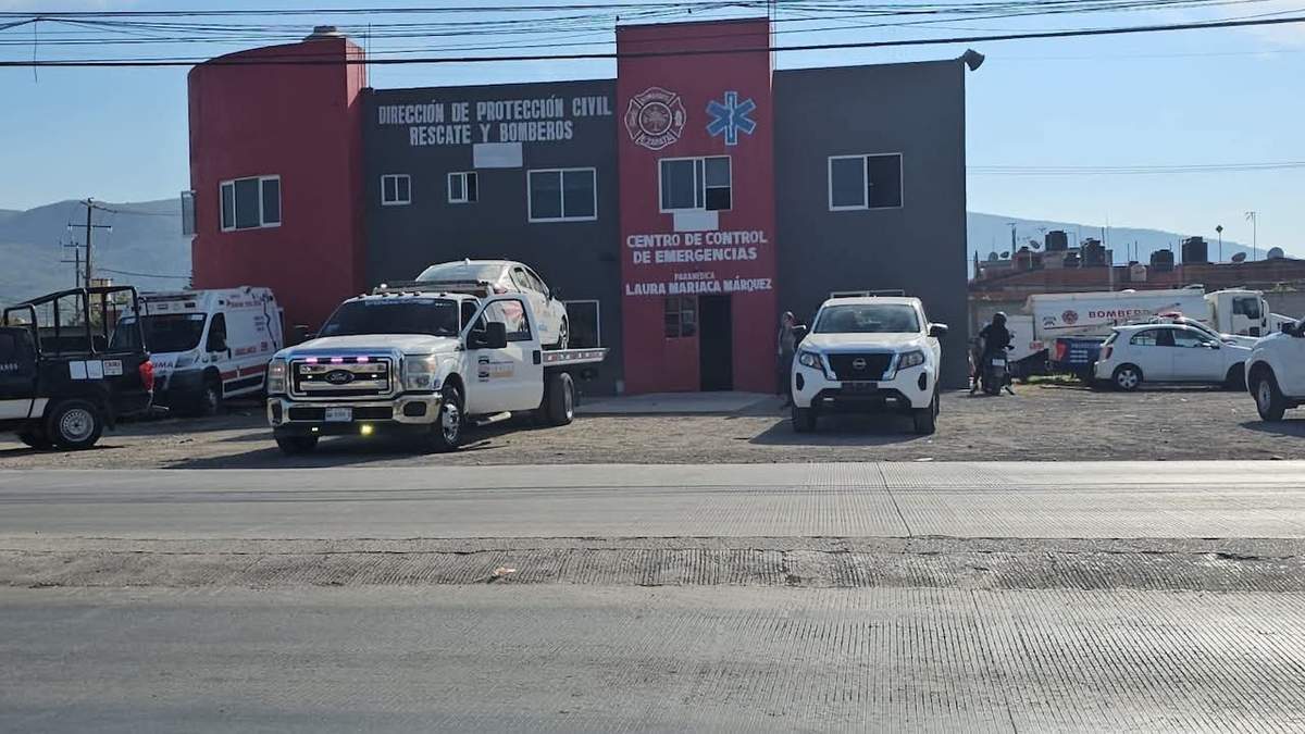 En el municipio de Emiliano Zapata se solicitó apoyo a los cuerpos de emergencia para atender a la víctima