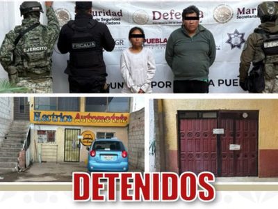 Rescatan a dos menores y detienen a implicados en pornografía infantil en Puebla