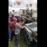 Agreden a soldados en Acajete; Sedena advierte: se hará uso de la 'legítima defensa" (Video)