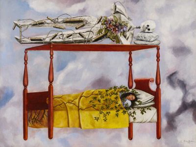 “El sueño", un autorretrato de Frida Kahlo que podría subastarse en 60 millones de dólares