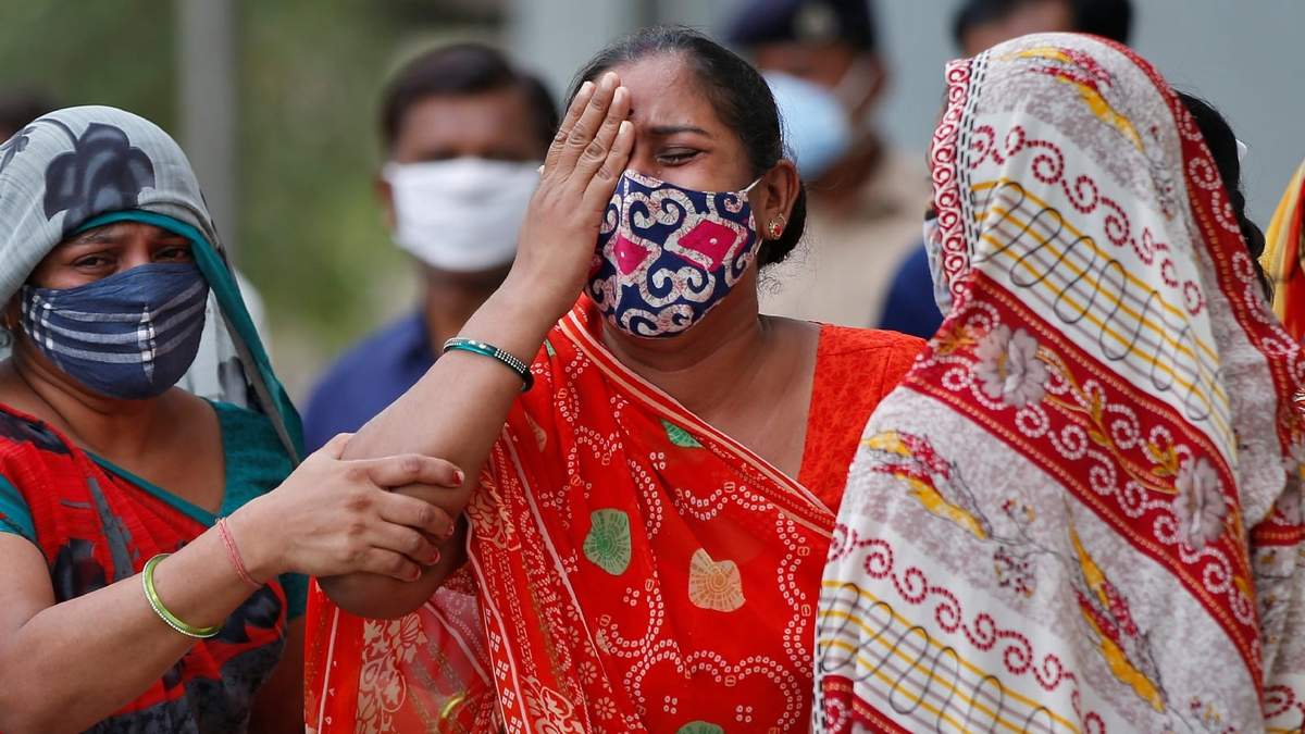 Pandemia de coronavirus en India. Fuente: (Twitter)