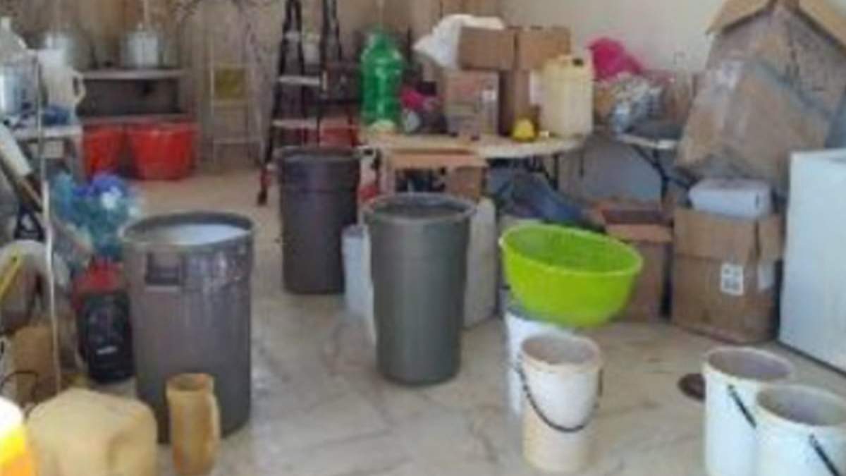 Laboratorio para realizar droga sintética