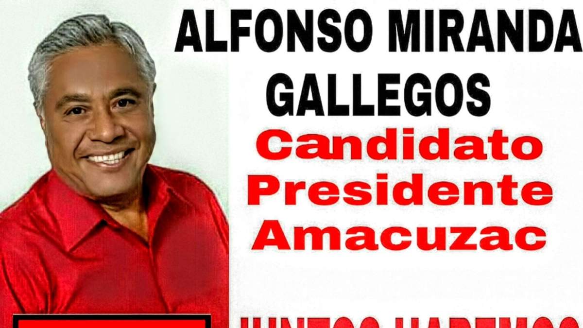 Alfonso Gabriel Miranda Gallegos, exalcalde de Amacuzac, Morelos, y exdiputado local por el Partido del Trabajo