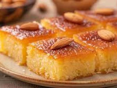 Basbousa: el dulce árabe que tenés que probar
