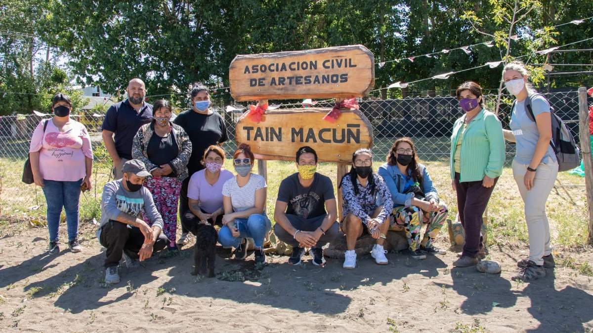 El programa de asistencia en Huinganco. Fuente: (Twitter)